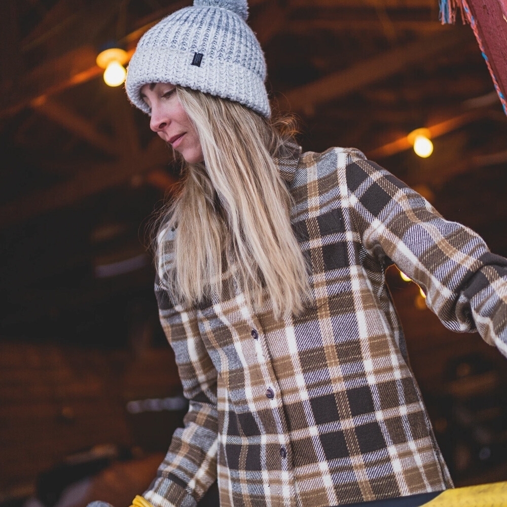 블랙다이아몬드,프로젝트 헤비 플란넬 셔츠 WOMENS F24