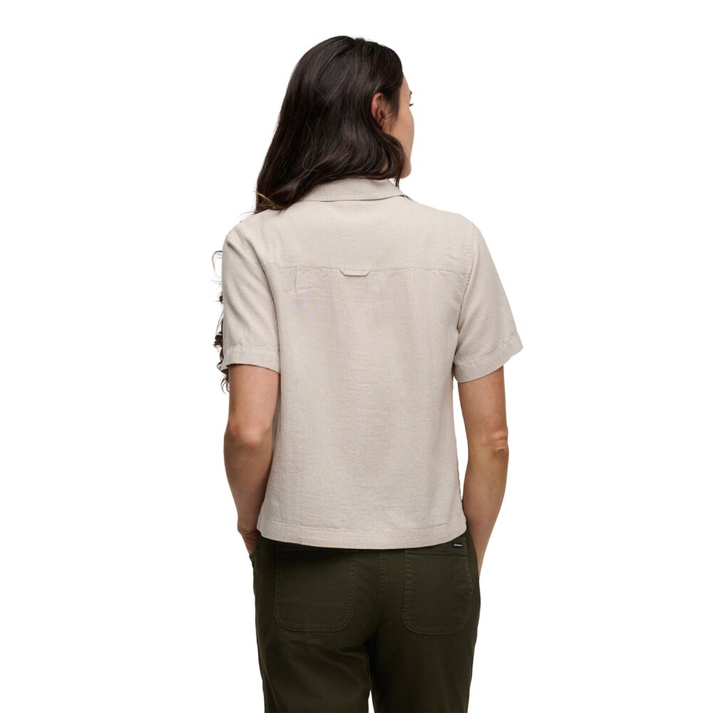 블랙다이아몬드,네츄럴 파이버 SS 버튼업 셔츠 WOMENS