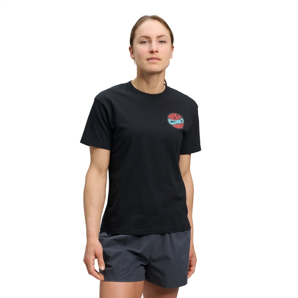 블랙다이아몬드,로프 뱃지 티 WOMENS