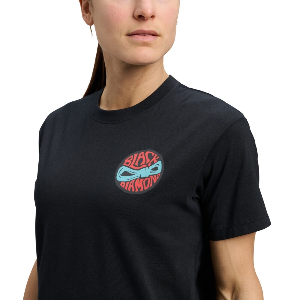 블랙다이아몬드,로프 뱃지 티 WOMENS