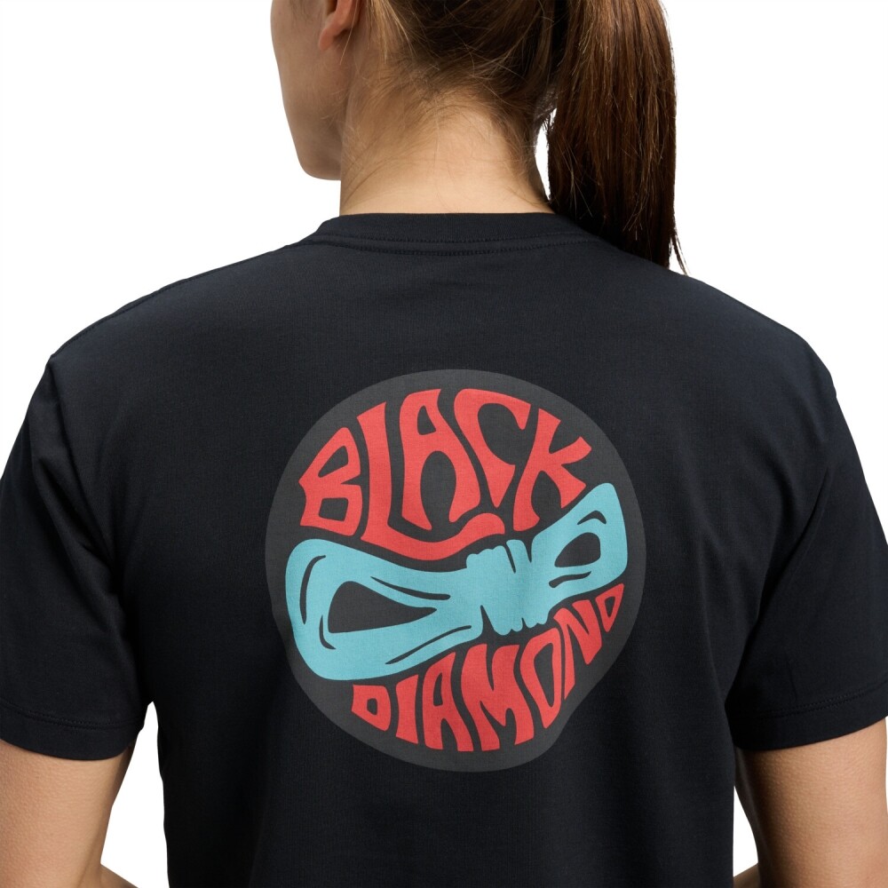 블랙다이아몬드,로프 뱃지 티 WOMENS