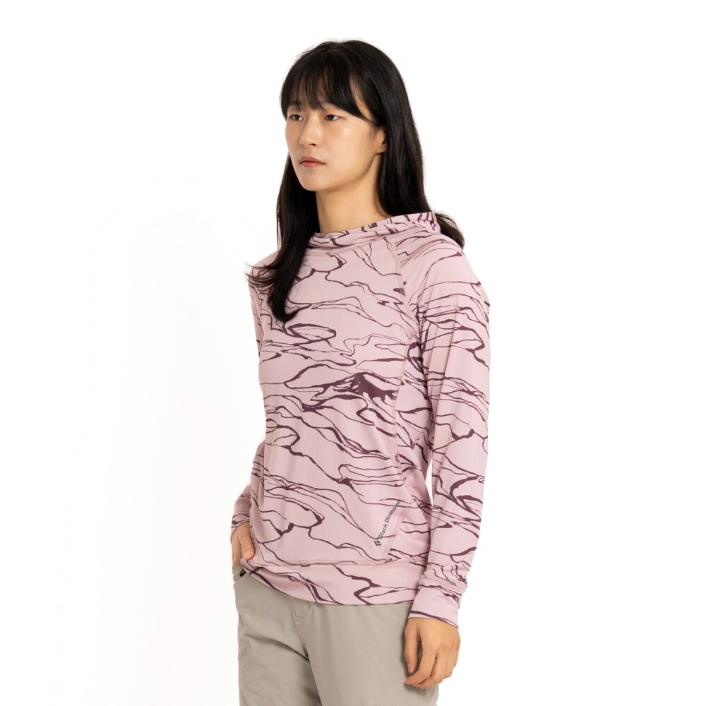 블랙다이아몬드,알펜글로우 후디 WOMENS