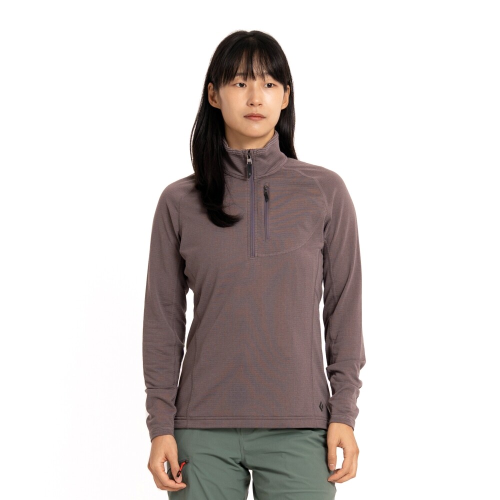 블랙다이아몬드,코이피션트 LT 쿼터 짚 WOMENS F25