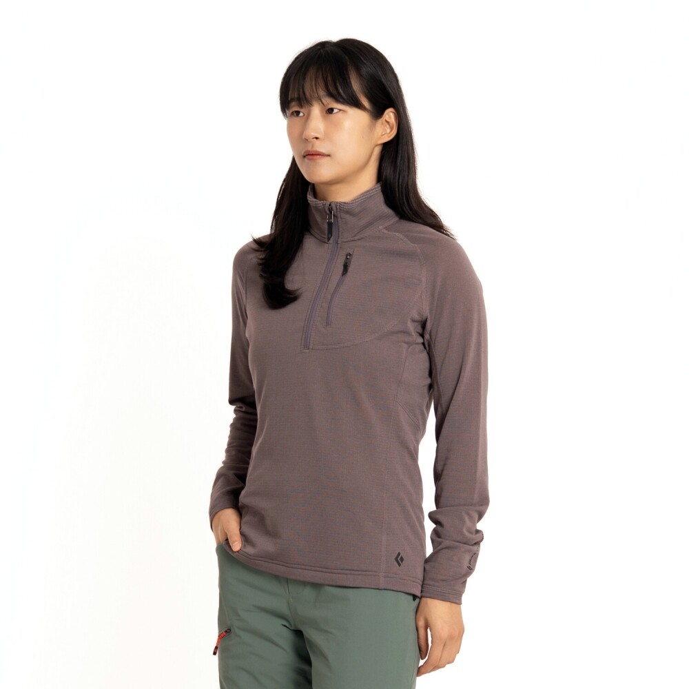 블랙다이아몬드,코이피션트 LT 쿼터 짚 WOMENS F25