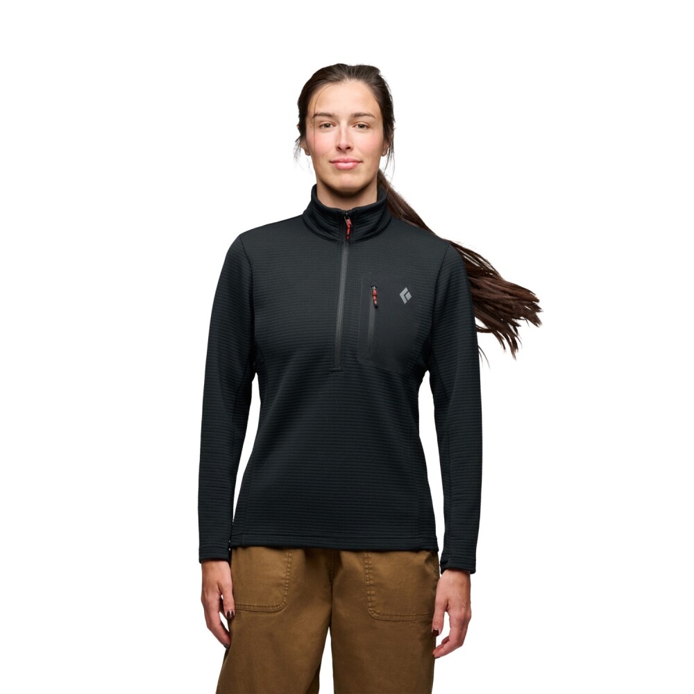 블랙다이아몬드,디버지 하프 짚 자켓 WOMENS