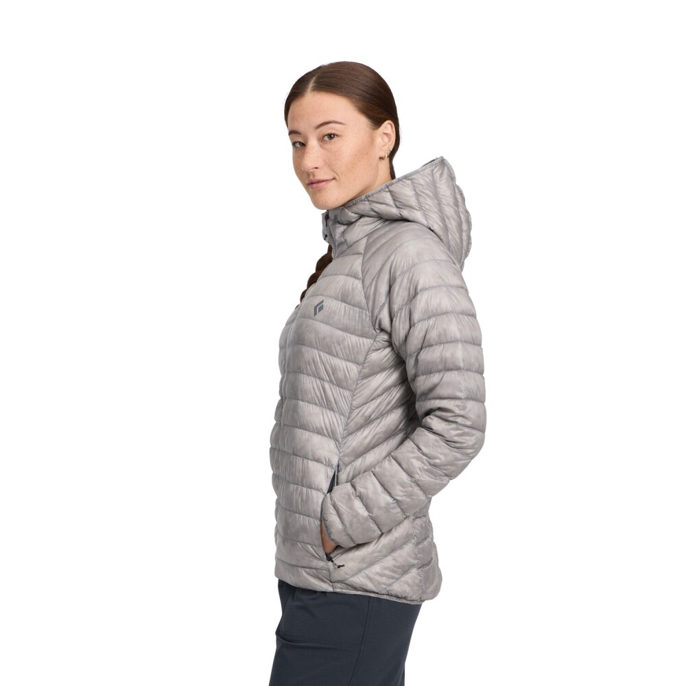블랙다이아몬드,디플로이 다운 0.5 풀짚 후디 WOMENS