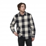 Black-Off White Plaid