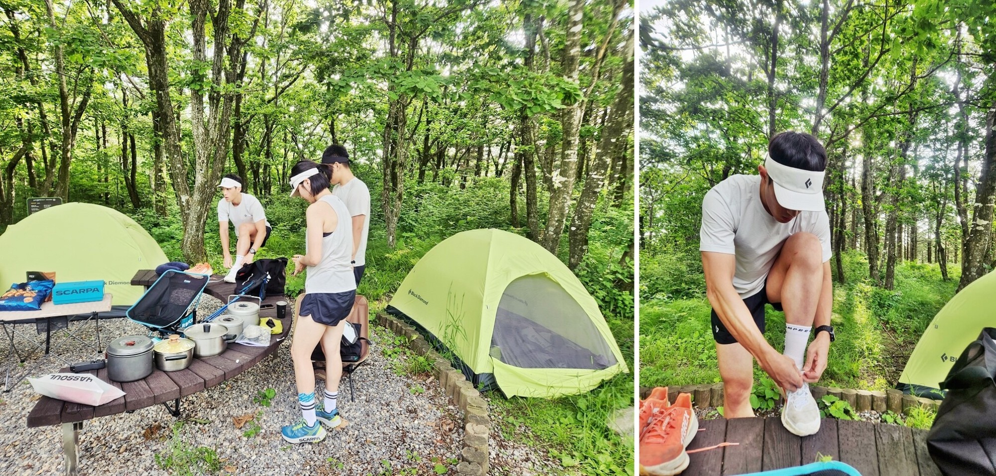 산업용과 등반용 카라비너 비교